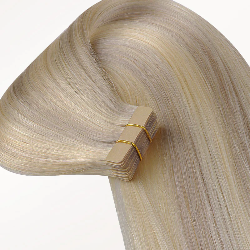 Ash Blonde Highlights (17A/60A) Tape-Ins 50g - Image 5