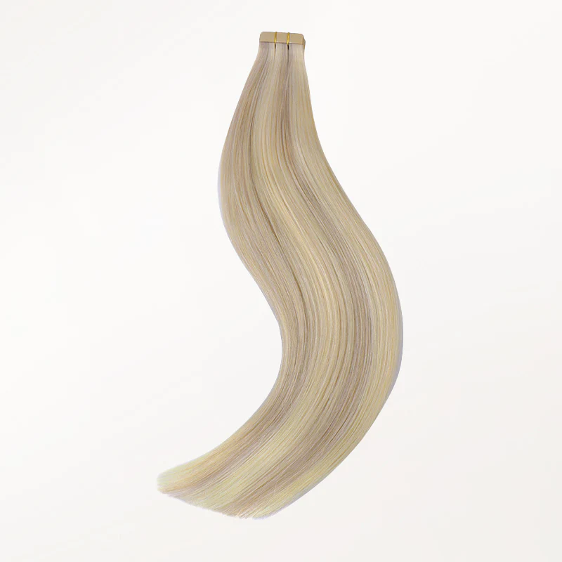 Ash Blonde Highlights (17A/60A) Tape-Ins 50g - Image 7