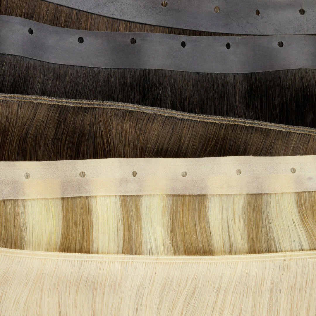 Jet Black (1) Butterfly Weft Hair Extensions (100g-160g) - Image 9