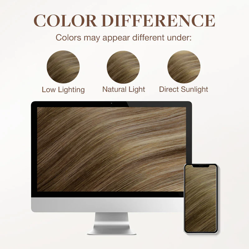 Bleach Blonde Balayage (3/8/613) Classic Clip-Ins (120g-150g) - Image 9