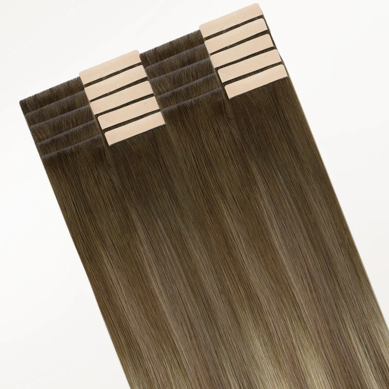 Bleach Blonde Balayage (3/8/613) Invisi Edge Tape-Ins 50g - Image 4