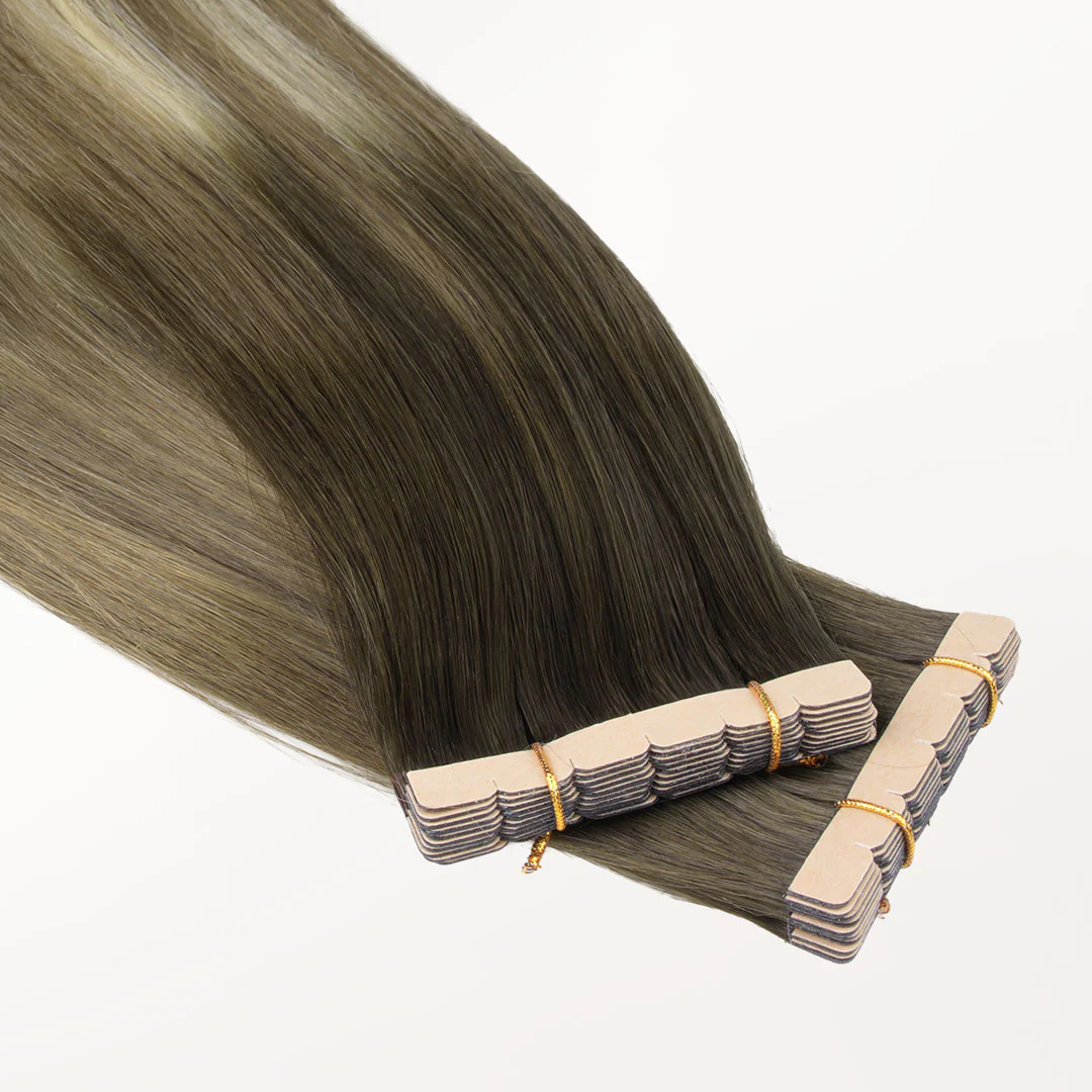 Bleach Blonde Balayage (3/8/613) Tape-Ins 50g - Image 16
