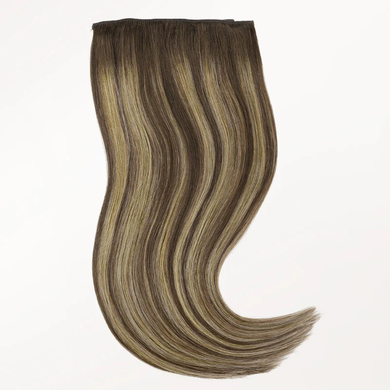 Caramel Blonde Balayage (4/27/4) Full Classic Clip-Ins (160g-220g) - Image 5