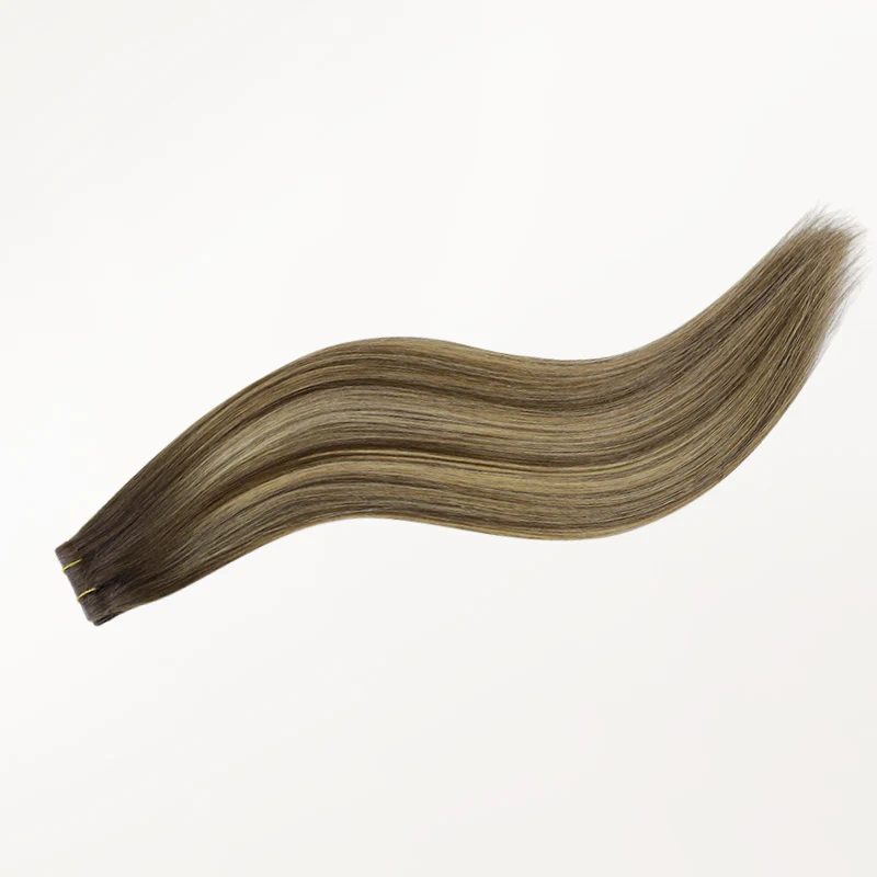 Caramel Blonde Balayage (4/27/4) Invisi Edge Tape-Ins 50g - Image 8