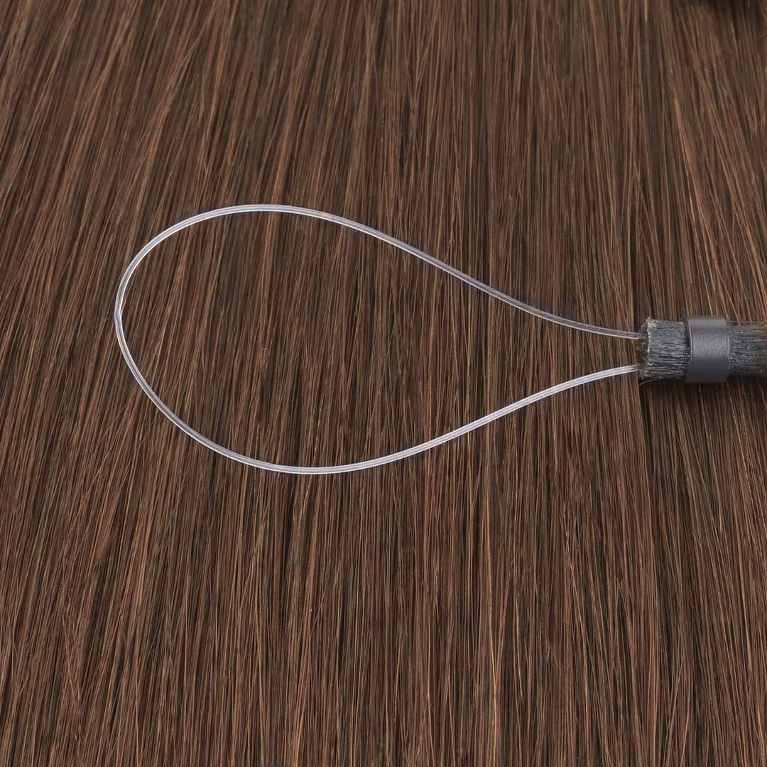 Natural Black (1B) Micro Link Tip Hair Extensions - Image 6