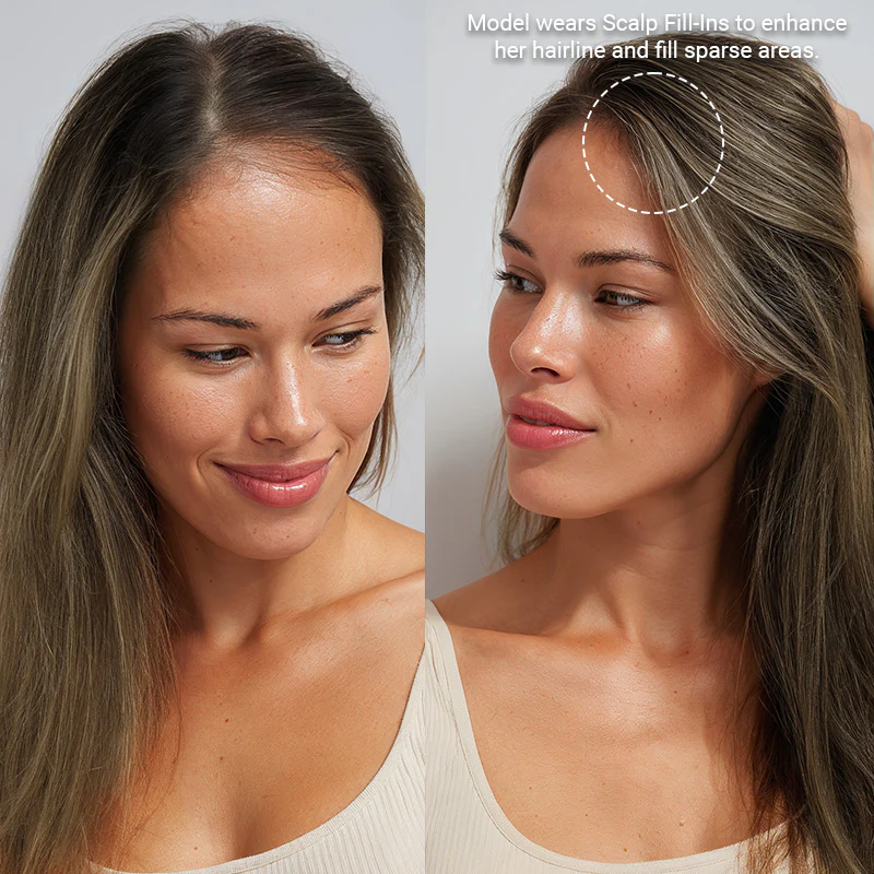Caramel Blonde Balayage (4/27/4) Scalp Hair Fill-Ins (30g-39g) - Image 15