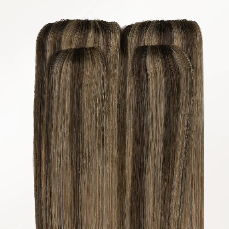 Caramel Blonde Balayage (4/27/4) Scalp Hair Fill-Ins (30g-39g) - Image 6