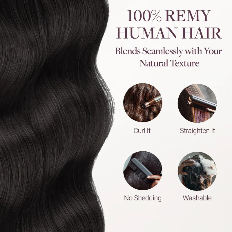 Chocolate Brown (4A) Silky Straight Tape In Hair Extensions 50g - Image 6