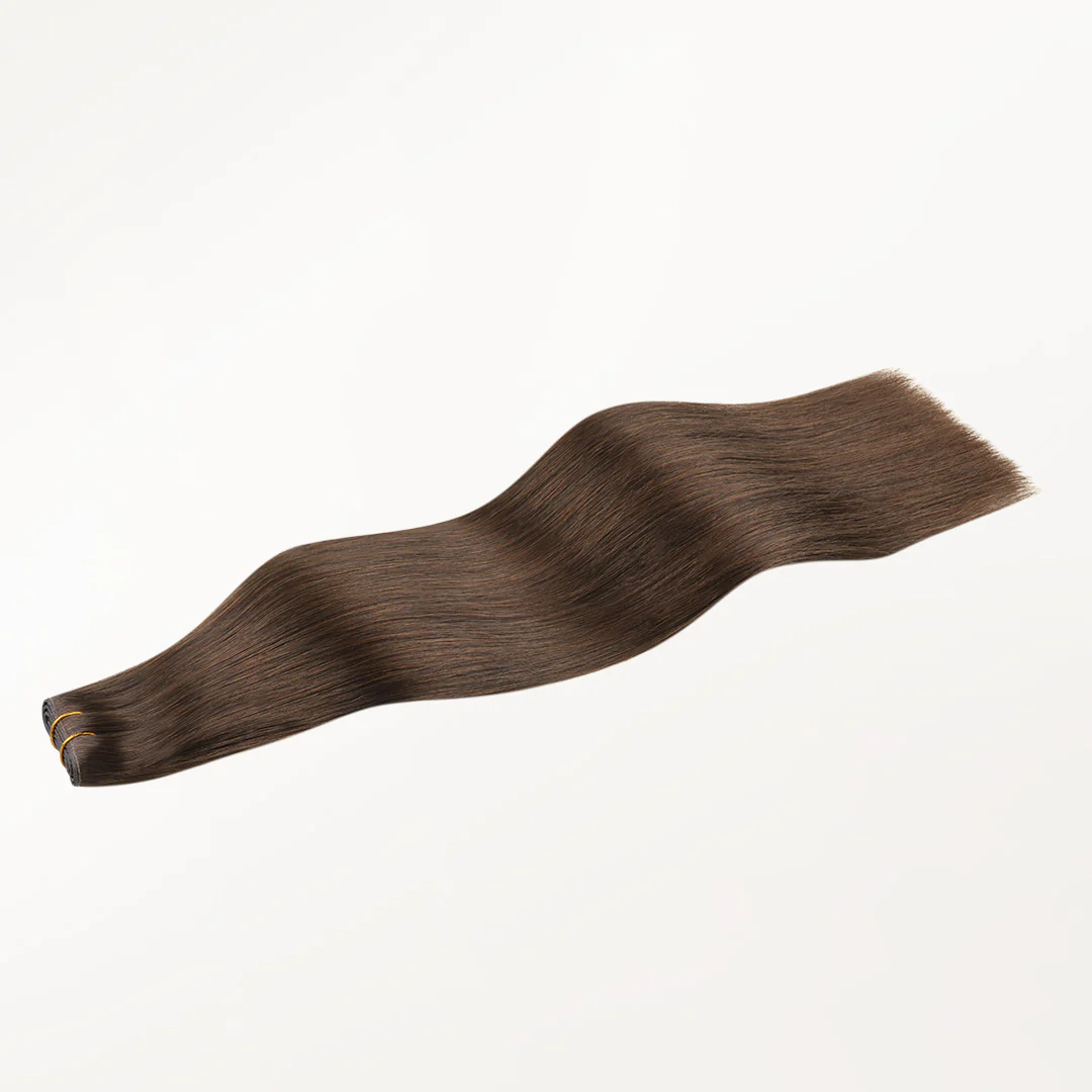 Chocolate Brown (4A) Butterfly Weft Hair Extensions (100g-160g) - Image 18