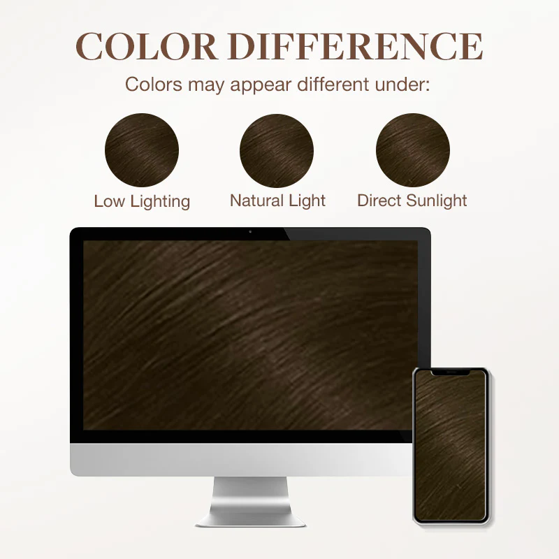 Chocolate Brown (4A) Wire Hair Extensions (70g-110g) - Image 8