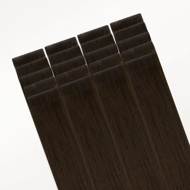 Chocolate Brown (4A) Invisi Edge Tape-Ins 50g - Image 6