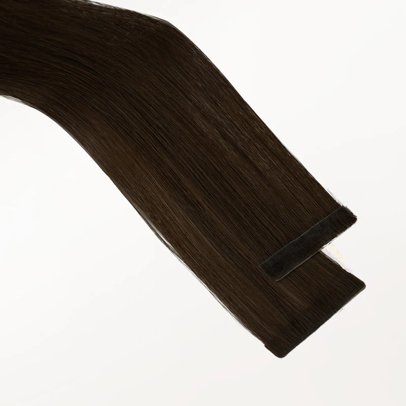 Chocolate Brown (4A) Invisi Edge Tape-Ins 50g - Image 7
