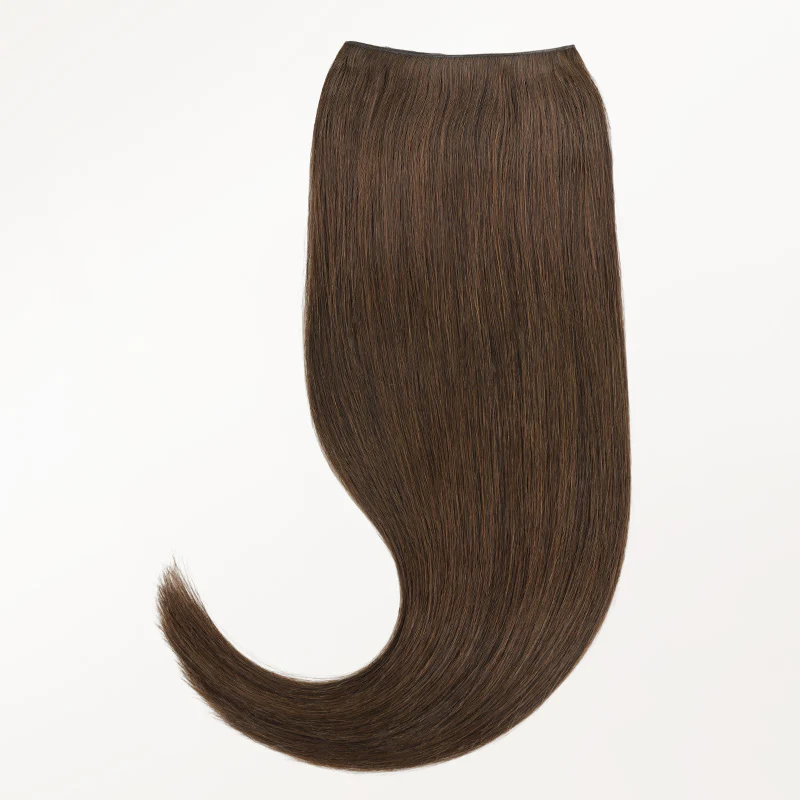 Chocolate Brown (4A) Thick Genius Tape Weft Hair Extensions 100-120g - Image 4