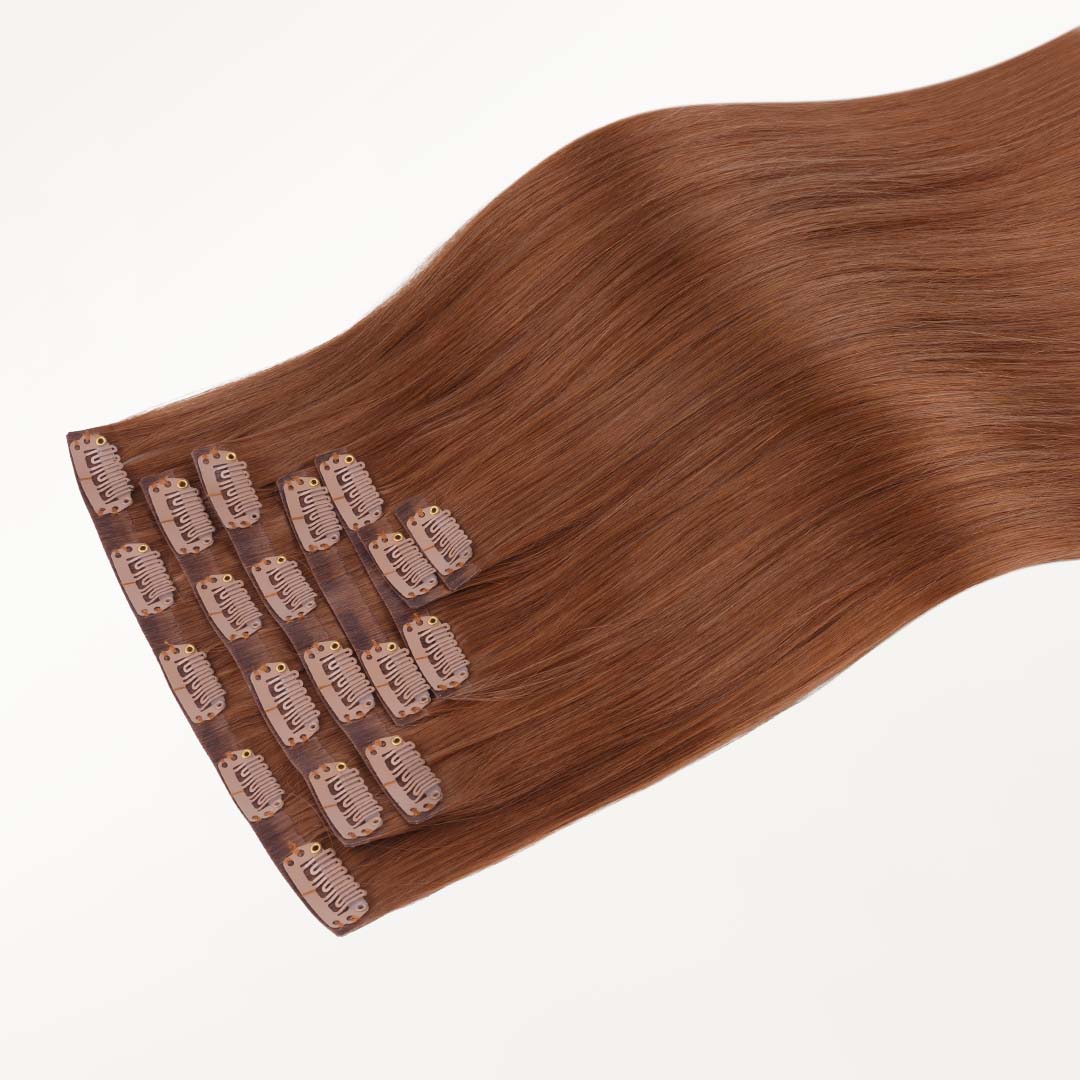 Cinnamon Terra Copper (330) Seamless Clip-Ins (130g-160g) [Clearance] - Image 5