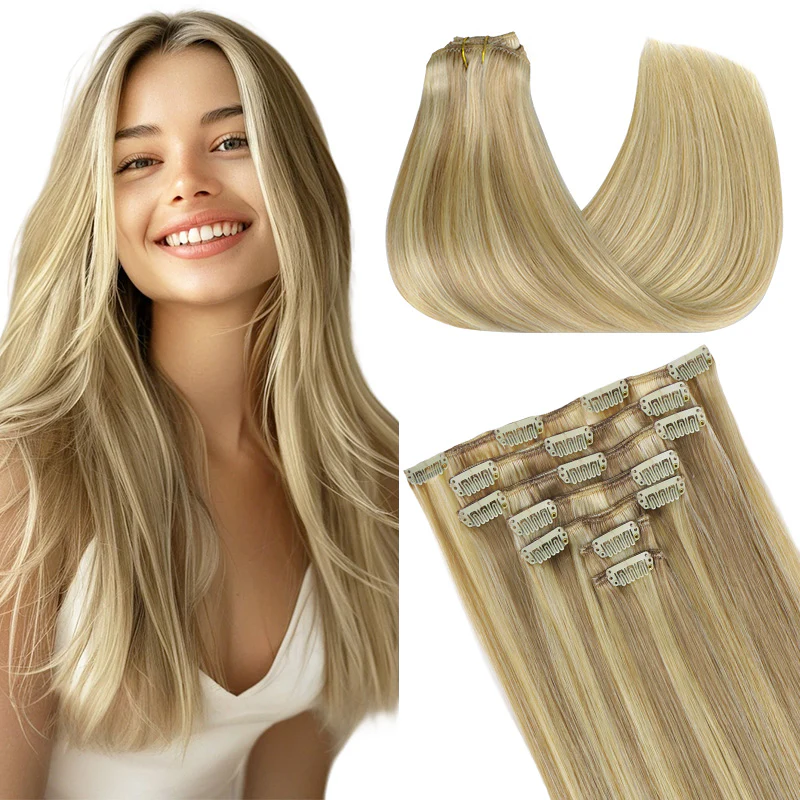 Classic Clip in Hair Extensions 120G - Image 31