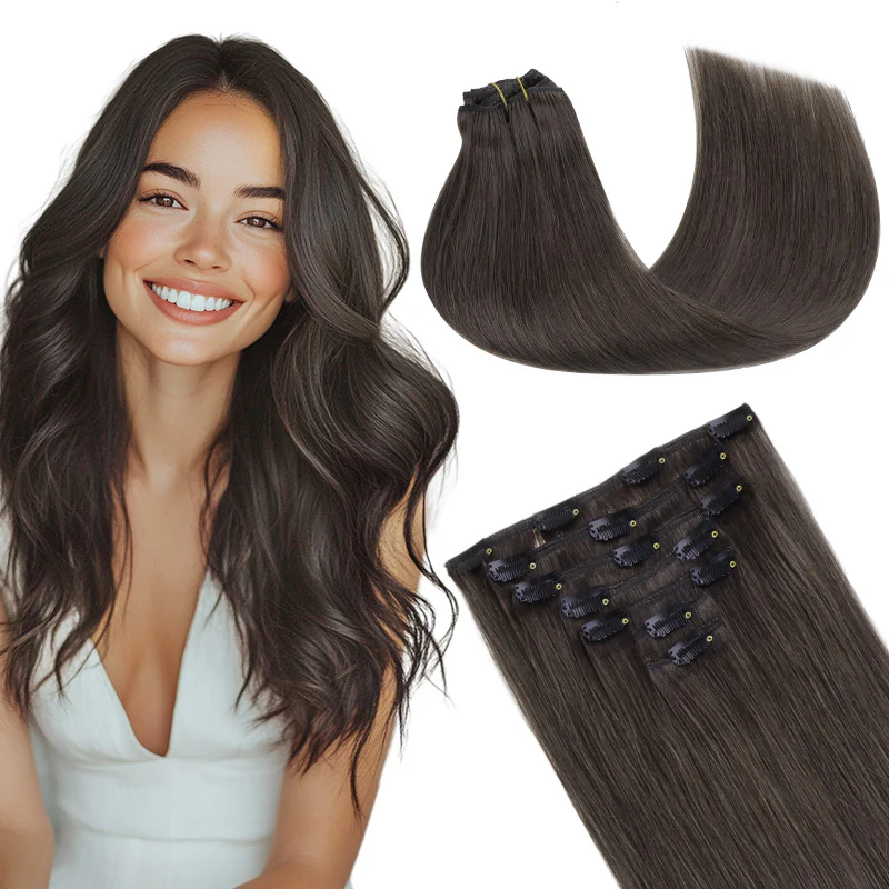 Classic Clip in Hair Extensions 120G - Image 5