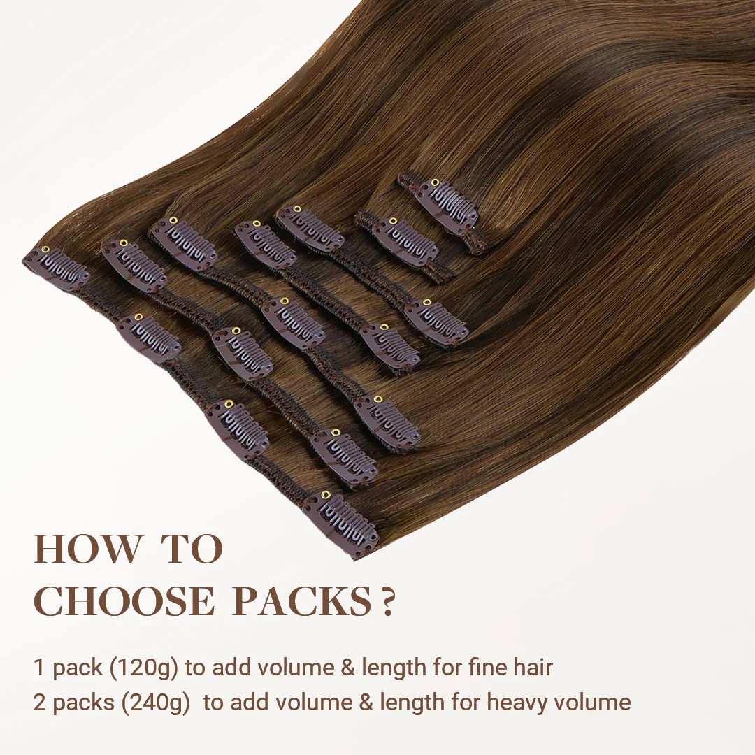 Classic Clip in Hair Extensions - Image 128