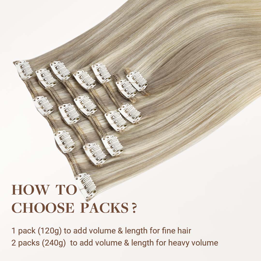 Classic Clip in Hair Extensions - Image 160