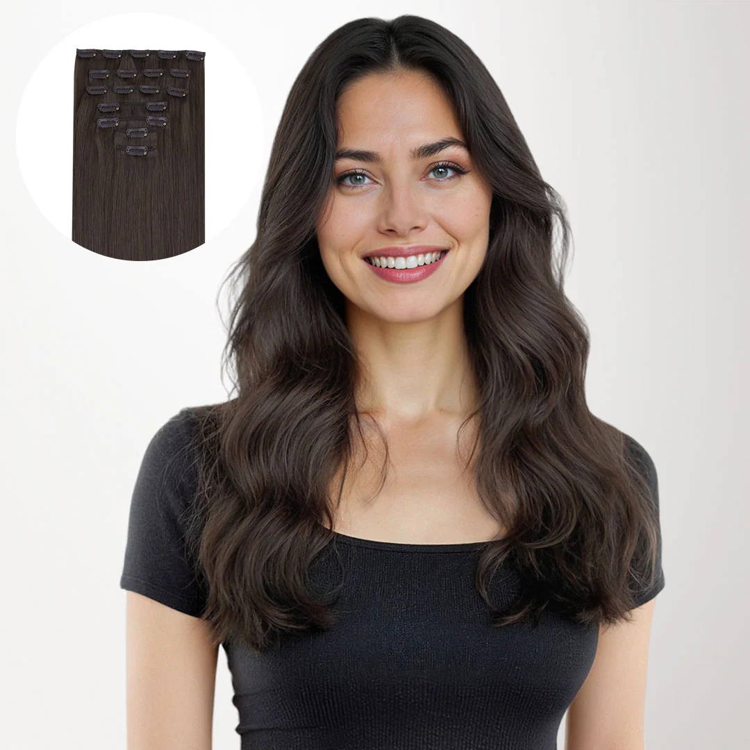 Classic Clip in Hair Extensions Test - Image 119