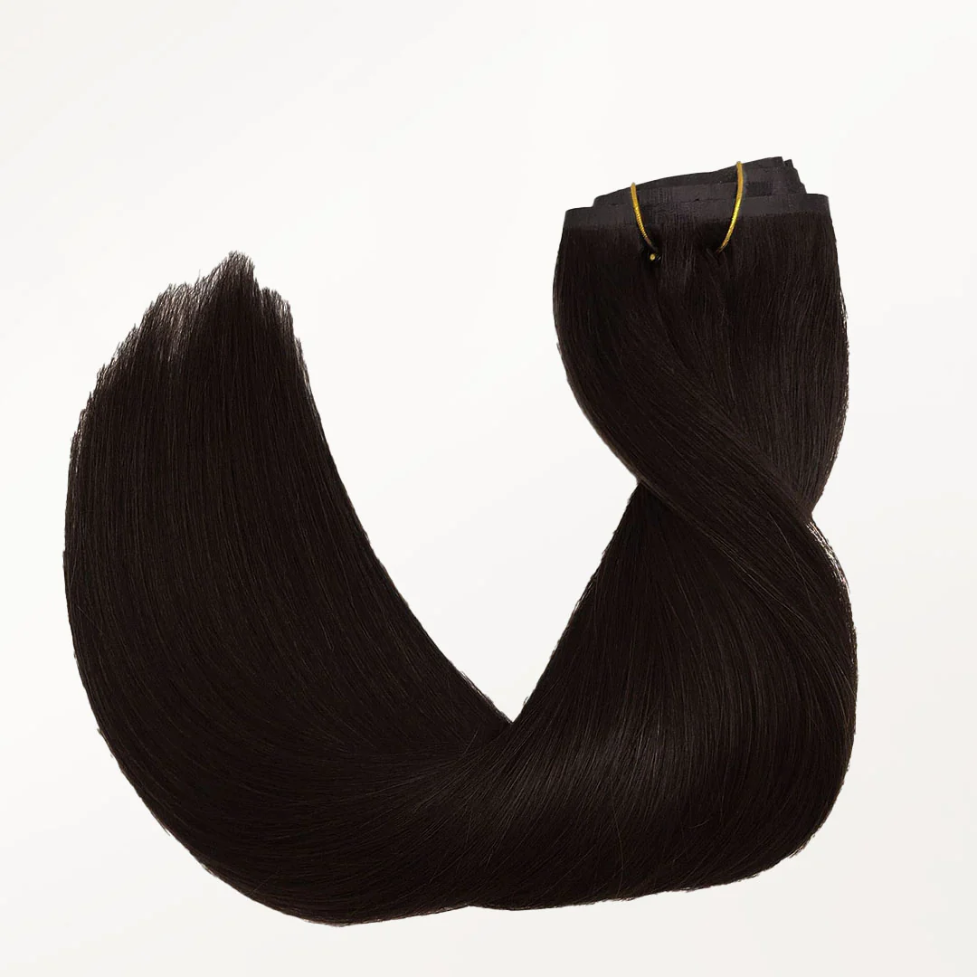 Dark Brown (2) Seamless Clip-Ins (130g-160g) - Image 8