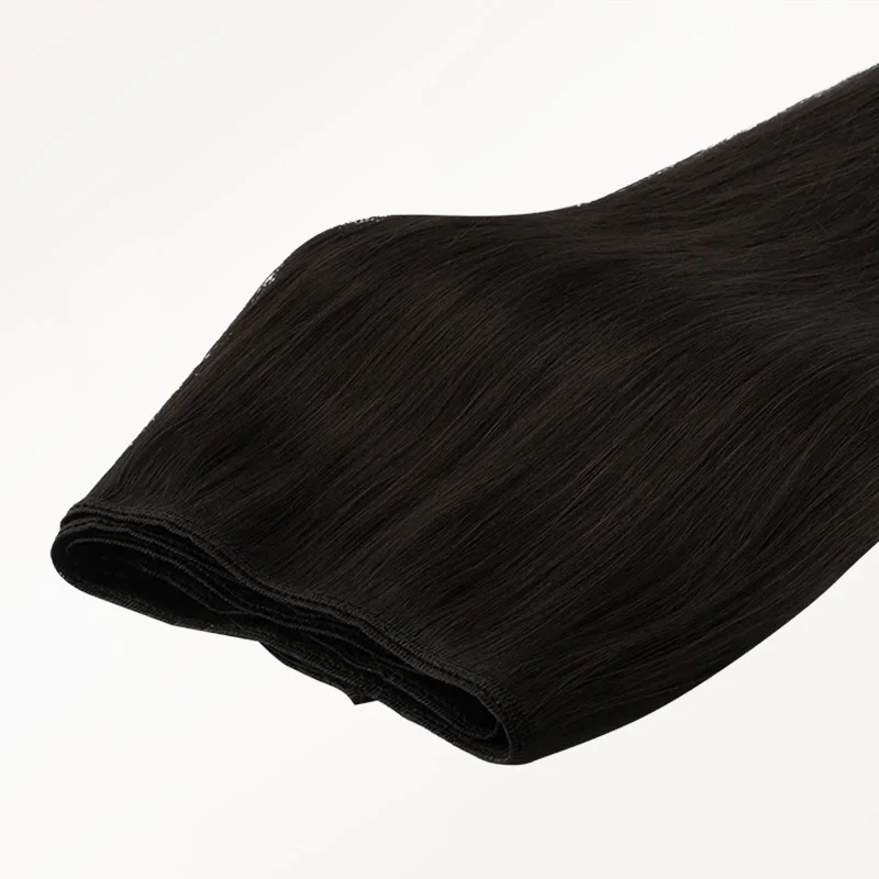 Dark Brown (2) Thick Sew-In Weft Hair Extensions (120g-160g) - Image 6