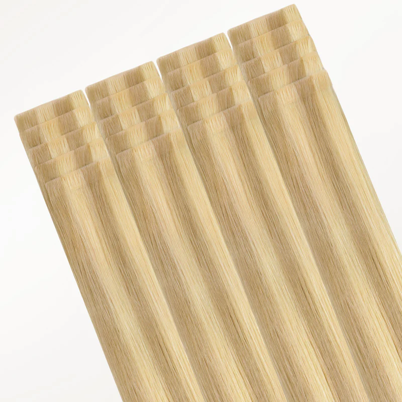 Dirty Blonde Highlights (18D/22F) Invisi Edge Tape-Ins 50g - Image 7