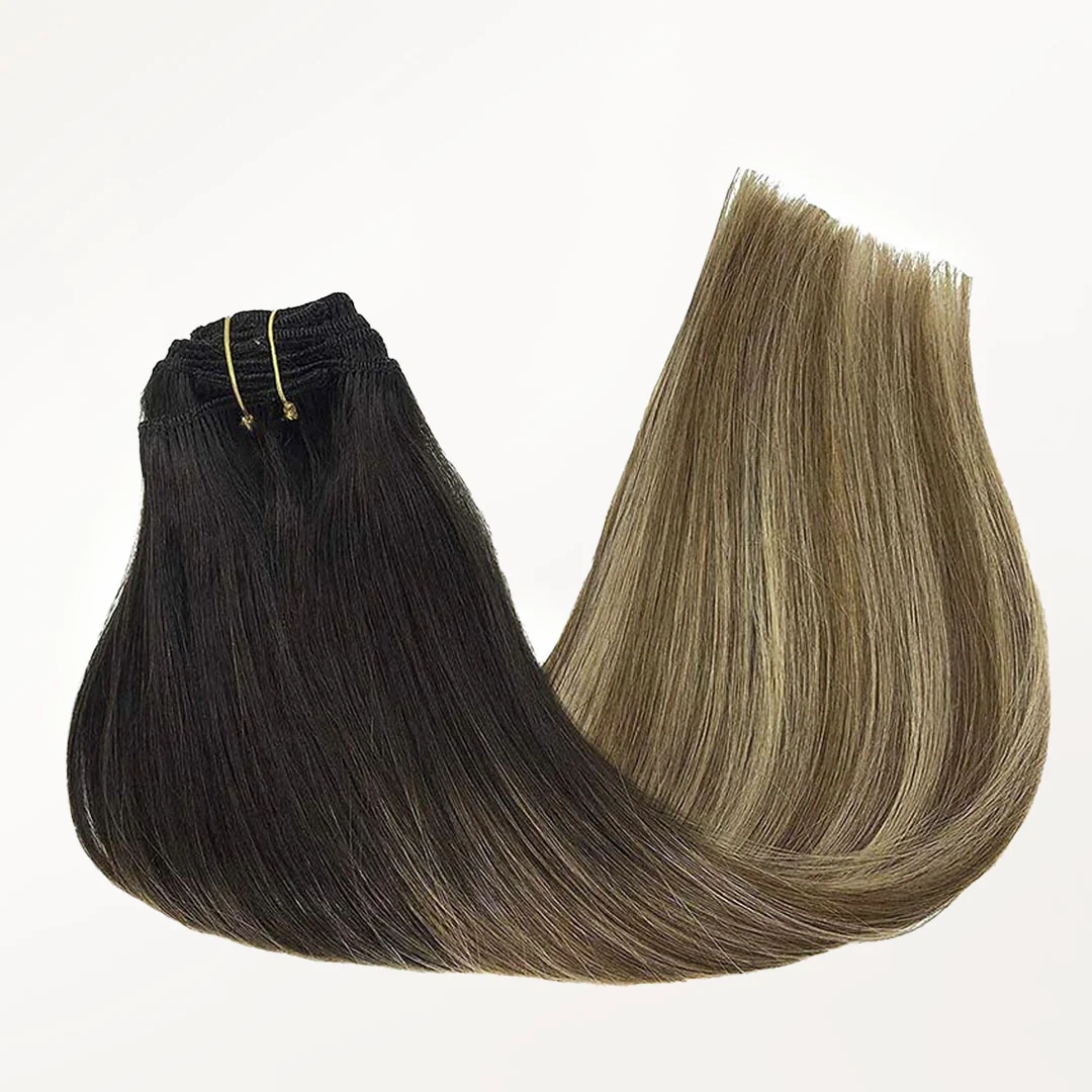 Dirty Blonde Omber (2/6/18) Classic Clip-Ins (150g-170g) - Image 5