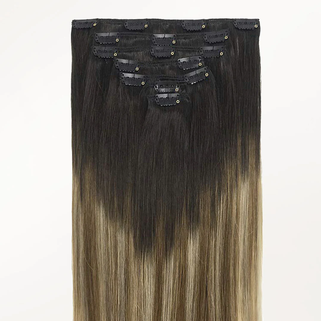 Dirty Blonde Omber (2/6/18) Classic Clip-Ins (150g-170g) - Image 6