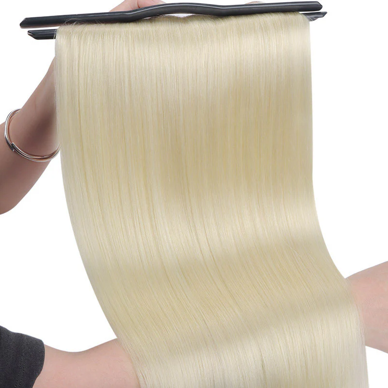 GOO GOO Double Drawn Clip in Hair Extensions 160g - Image 142