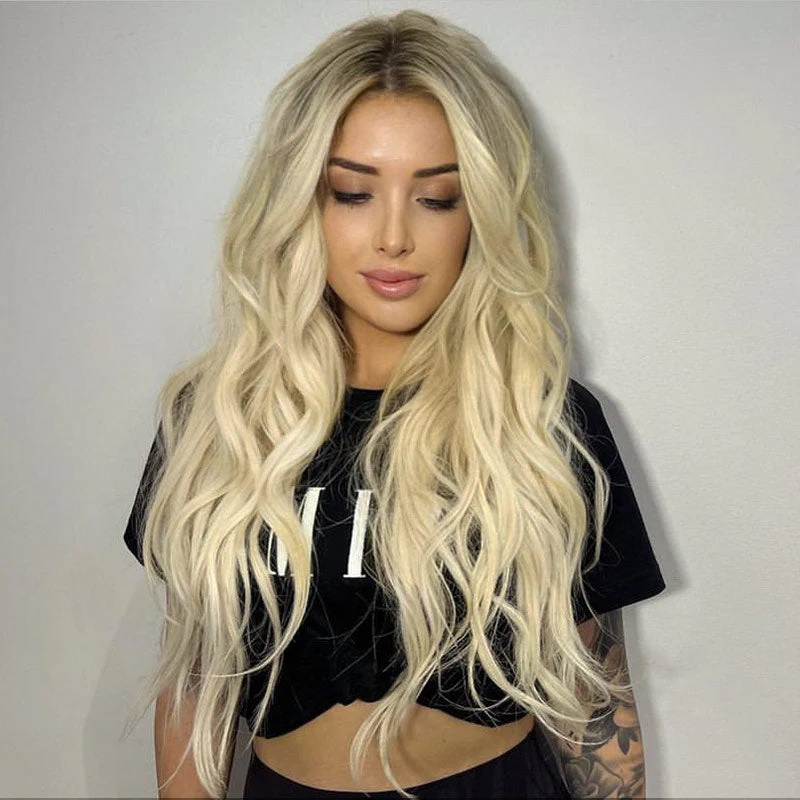 Double Drawn Clip in Hair Extensions 160g-sale - Image 26