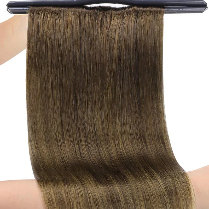Double Drawn Clip in Hair Extensions 160g-sale - Image 50