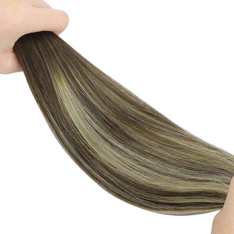 Double Drawn Clip in Hair Extensions 160g-sale - Image 63