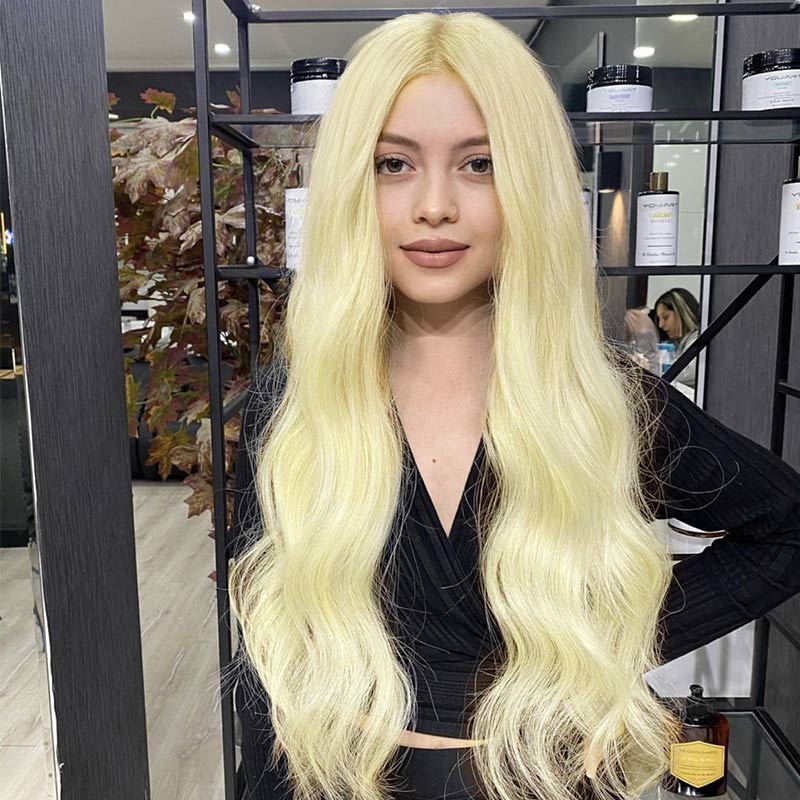 Double Drawn Clip in Hair Extensions 160g-sale - Image 75