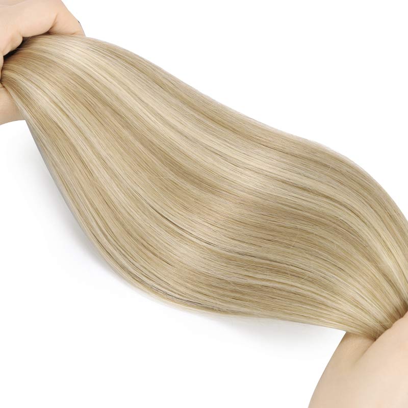 Double Drawn Clip in Hair Extensions 160g-sale - Image 8