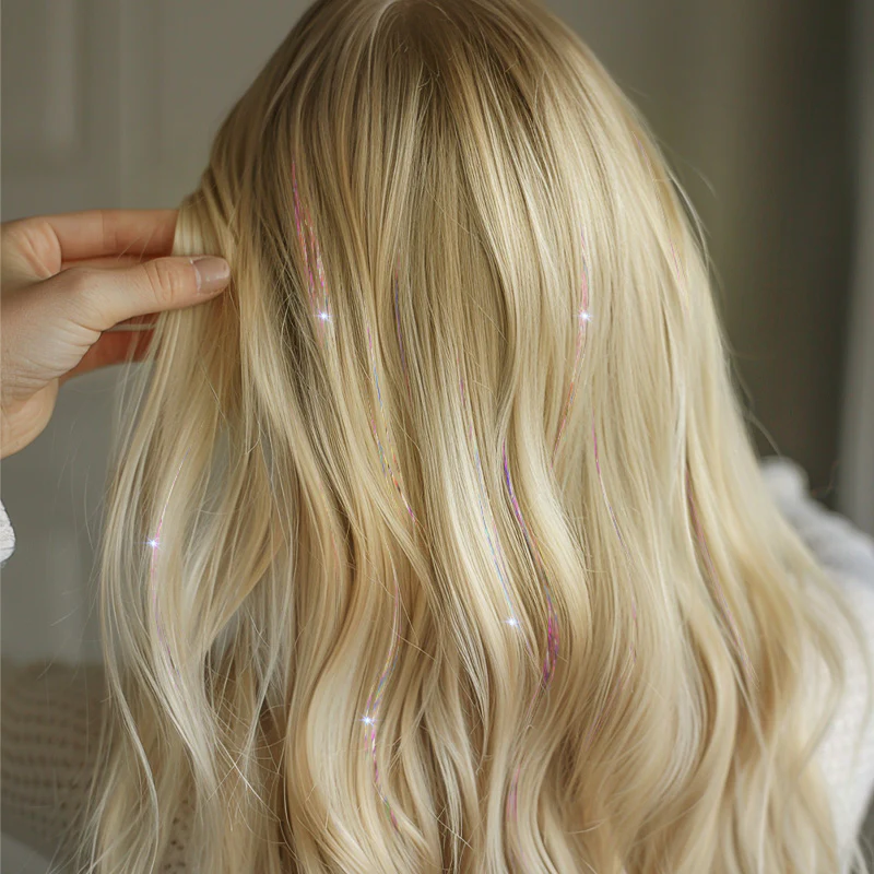 Double Drawn Clip ins &Tinsel Sets-Sale - Image 35