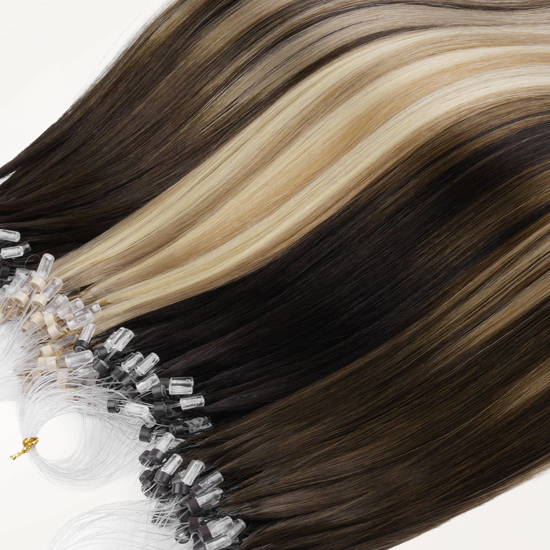 Light Blonde Highlights (16/22A) Feather Crochet Hair 68g - Image 6