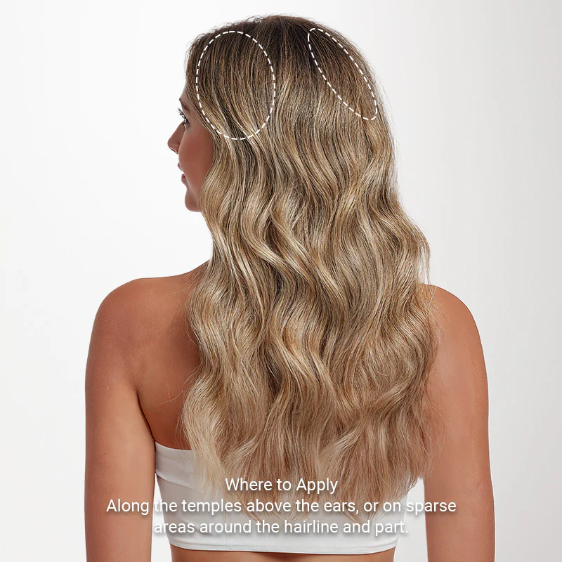 Light Blonde Highlights (16/22A) Scalp Hair Fill-Ins (30g-39g) - Image 3