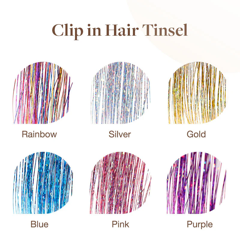 Hair Tinsel Clip In - Image 16