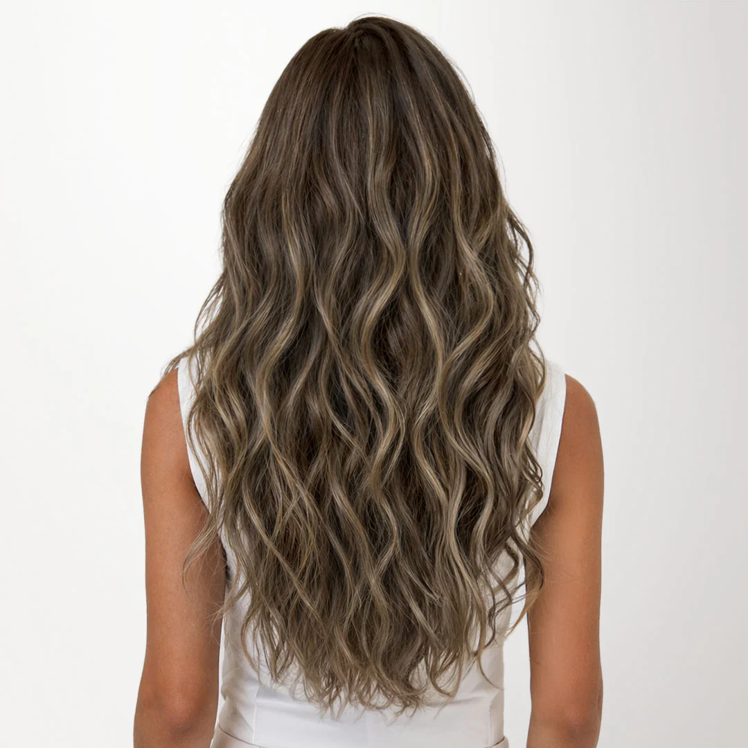 Honey Blonde Balayage (4/26/4) Butterfly Weft Hair Extensions (100g-160g) - Image 11