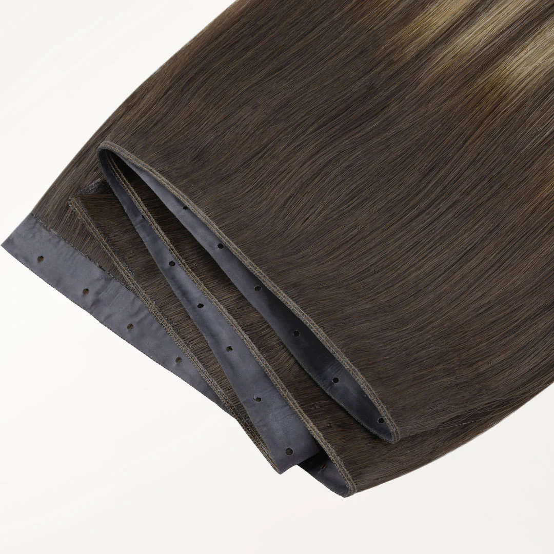 Honey Blonde Balayage (4/26/4) Butterfly Weft Hair Extensions (100g-160g) - Image 4