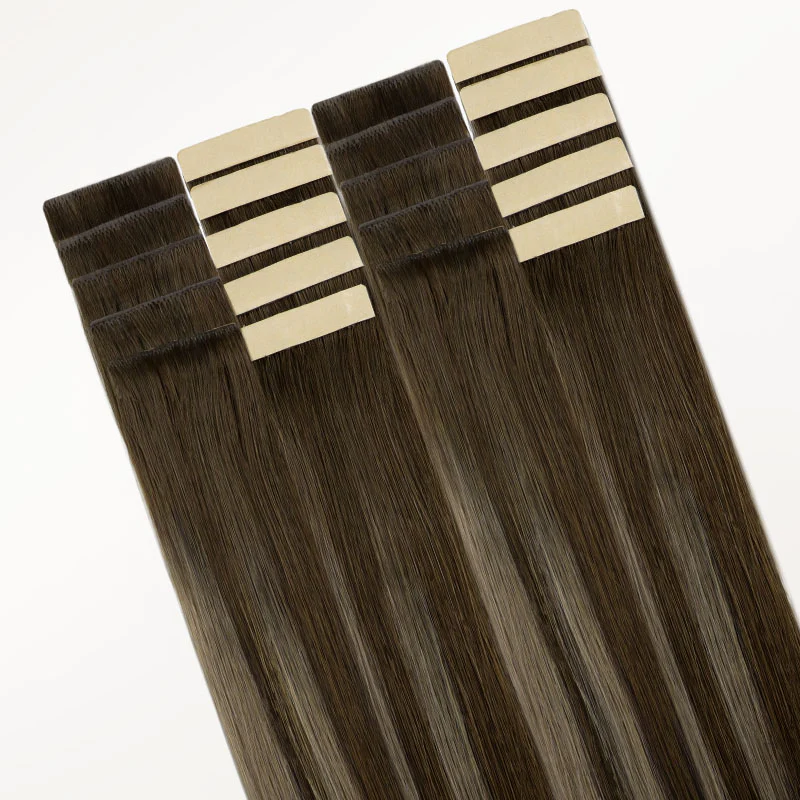 Honey Blonde Balayage (4/26/4) Invisi Edge Tape-Ins 50g - Image 3