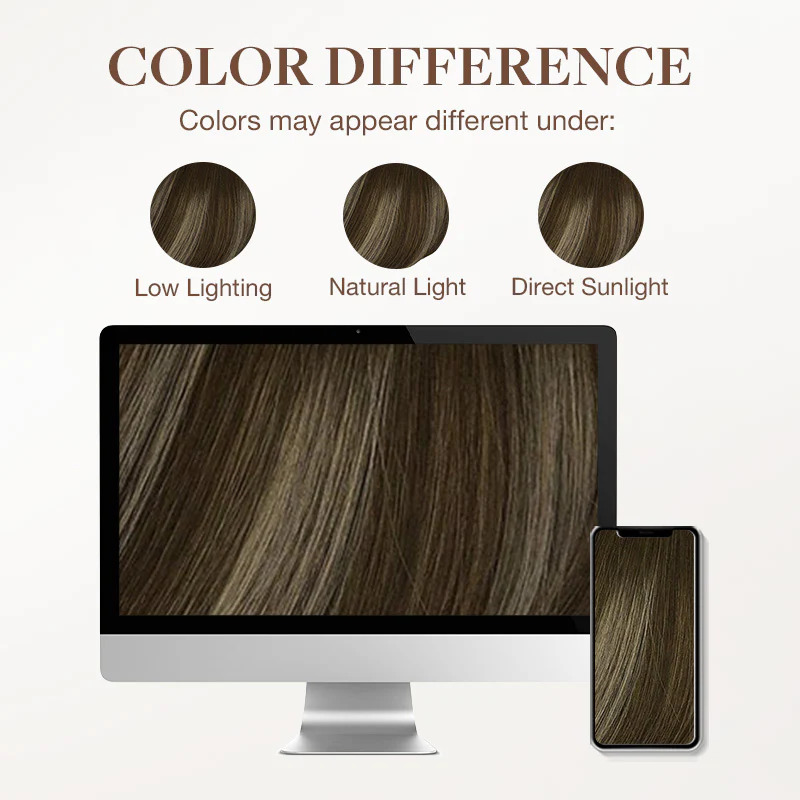 Honey Blonde Balayage (4/26/4) Seamless Clip-Ins (130g-160g) - Image 9