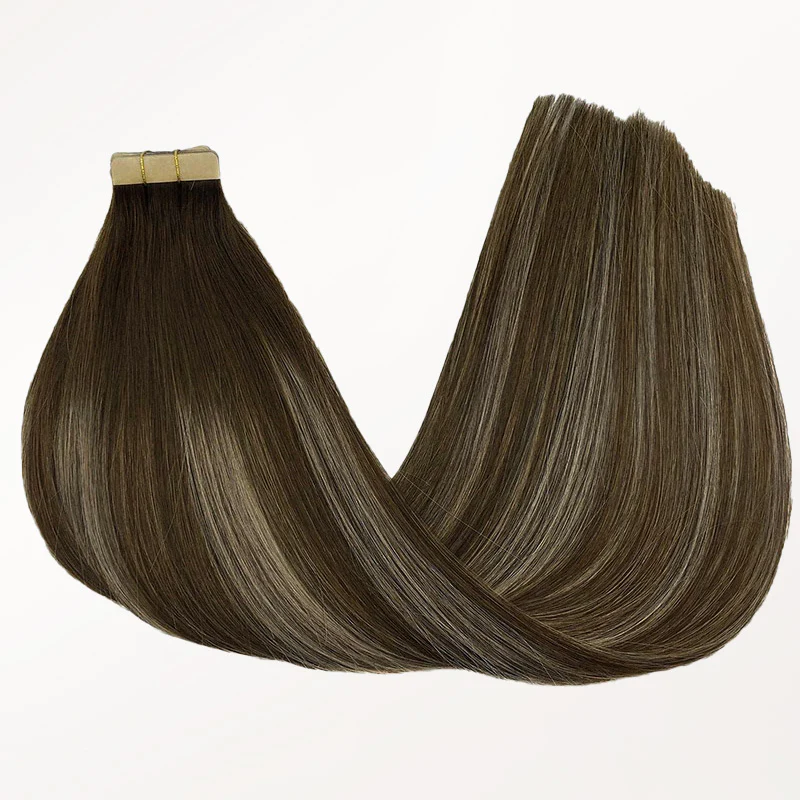 Honey Blonde Balayage (4/26/4) Tape-Ins 50g - Image 3
