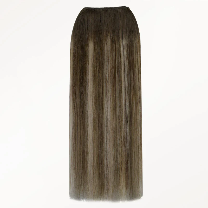 Honey Blonde Balayage (4/26/4) Sew-In Weft Hair Extensions (80g-120g) - Image 9