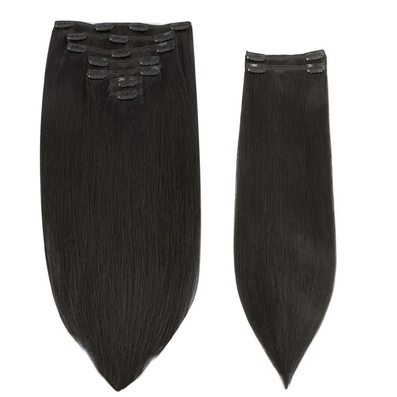 Jet Black (1) Classic Clip-Ins (150g-170g) - Image 3