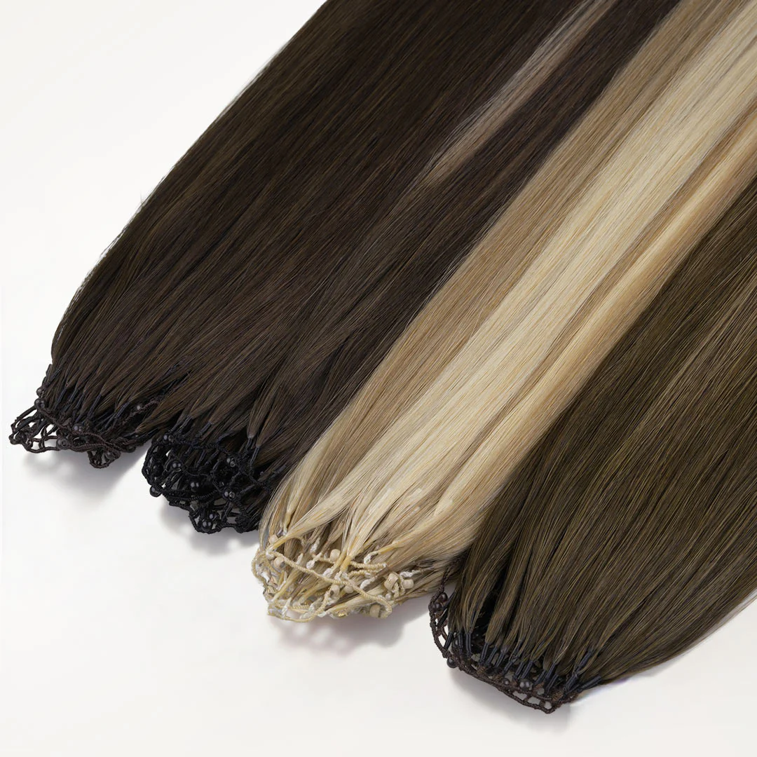Dark Brown (2) Feather Weft Hair Extension (50g-60g) - Image 5