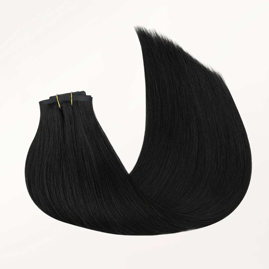 Jet Black (1) Seamless Clip-Ins [Clearance] - Image 8