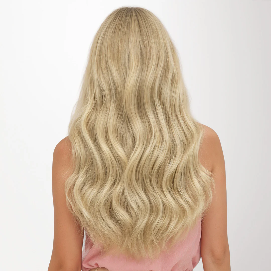 Light Blonde Highlights (16/22A) Butterfly Weft Hair Extensions (100g-160g) - Image 11