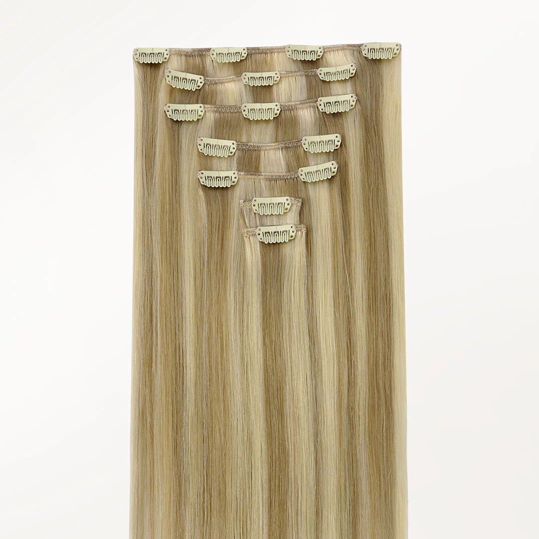 Light Blonde Highlights (16/22A) Classic Clip-Ins (150g-170g) - Image 5