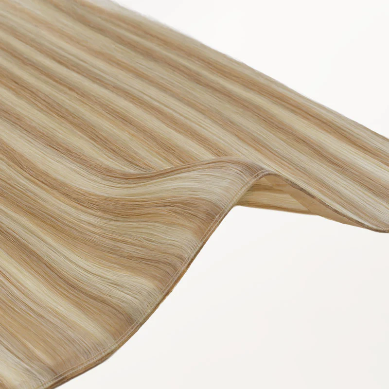 Light Blonde Highlights (16/22A) Genius Tape Weft Hair Extensions 60g - Image 17